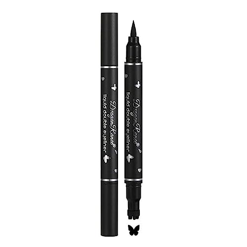 Doppelkopf-Dichtungs-Eyeliner-Stift, wasserdicht, nicht verschmierend, matt, schnell anhaltend, Farbe, X3A8 lang leicht, nicht blühend, natürlich, glatt, bis trocken, von PLGEBR