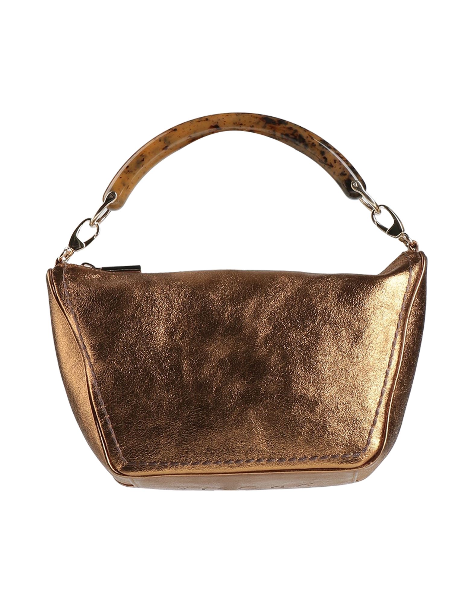 PLINIO VISONA' Handtaschen Damen Gold von PLINIO VISONA'
