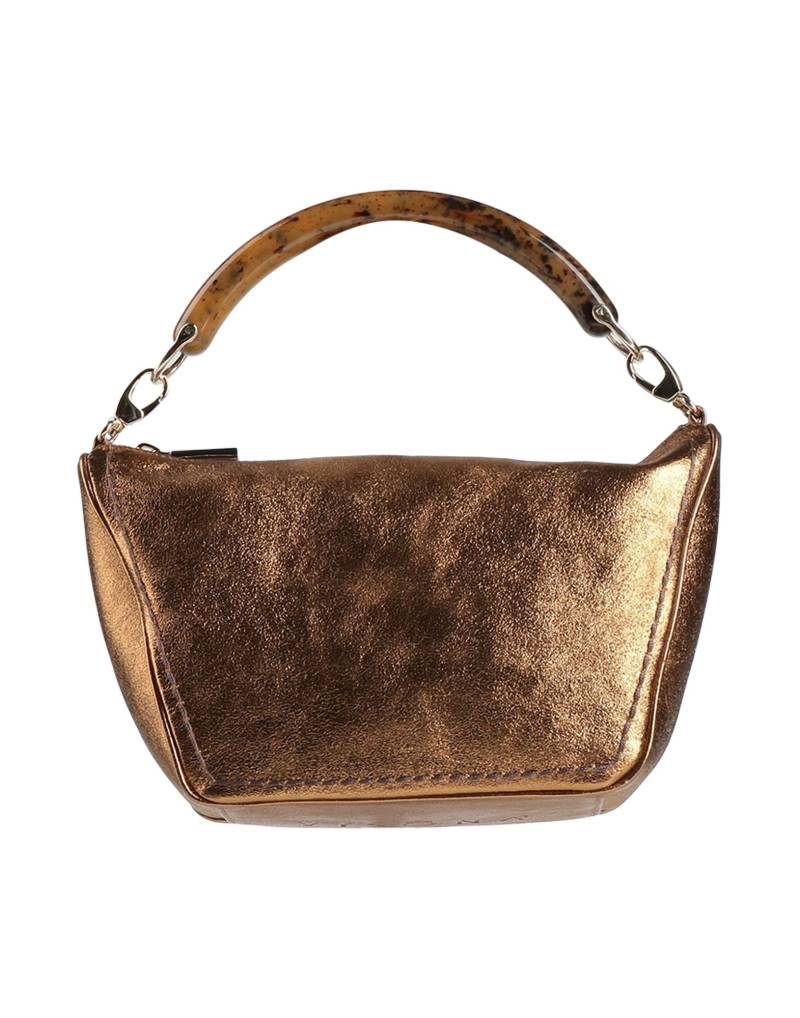 PLINIO VISONA' Handtaschen Damen Gold von PLINIO VISONA'
