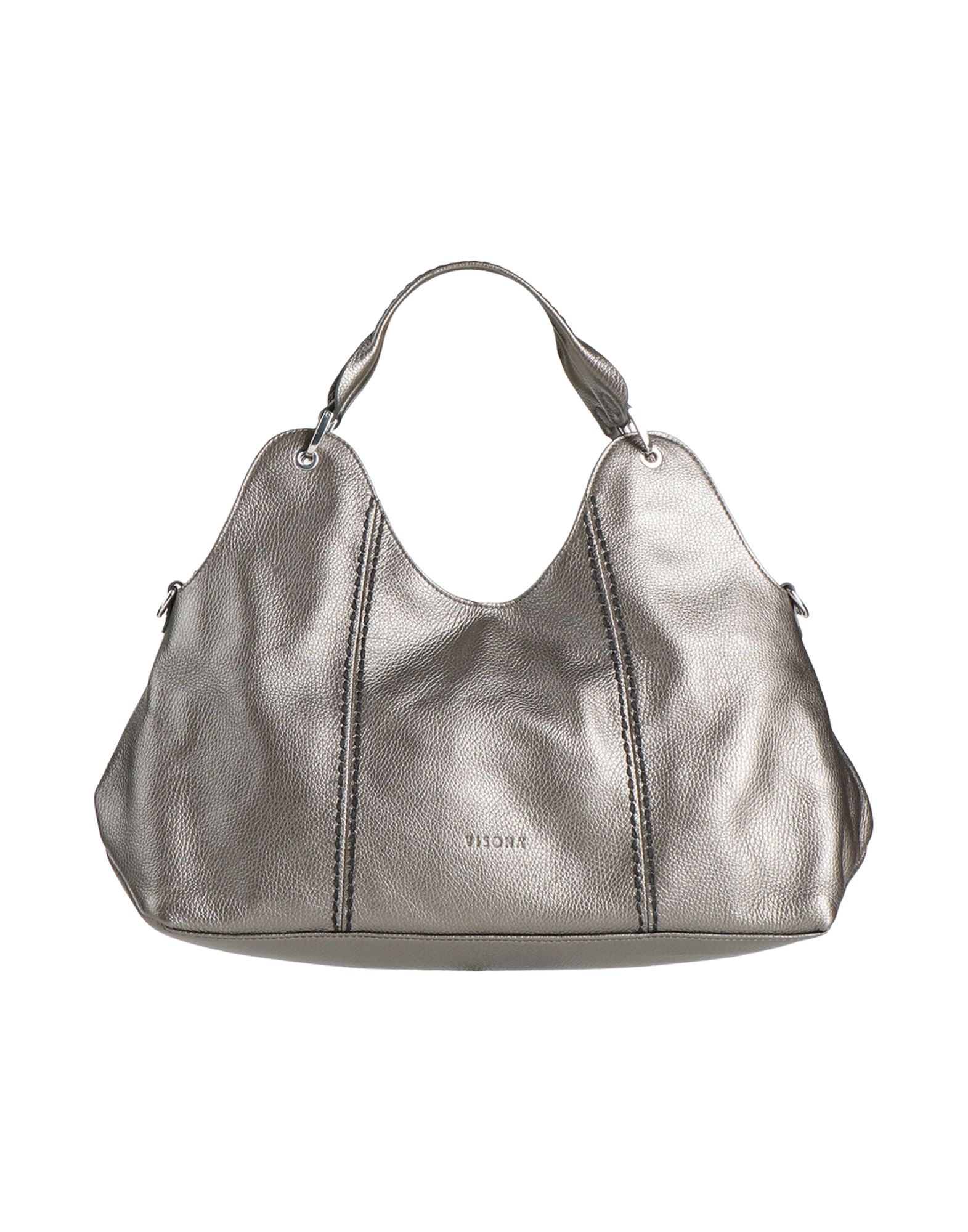 PLINIO VISONA' Handtaschen Damen Grau von PLINIO VISONA'