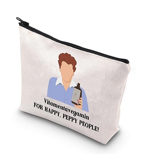 PLITI Lucy Make-up-Tasche Vitameatavegamin für glückliche Peppy People Geschenk Lucy Fans Reißverschlusstasche Tasche für Frauen, Happy Peppy Peopleu, modisch von PLITI