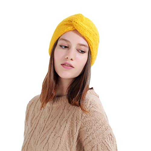 PLOT Mützen für Damen Beanie Winter Warme Wollmütze Einfarbig Gestrickt Wintermütze Sturmhauben Skimütze Hüte Strickmützen Mützen Cap von PLOT