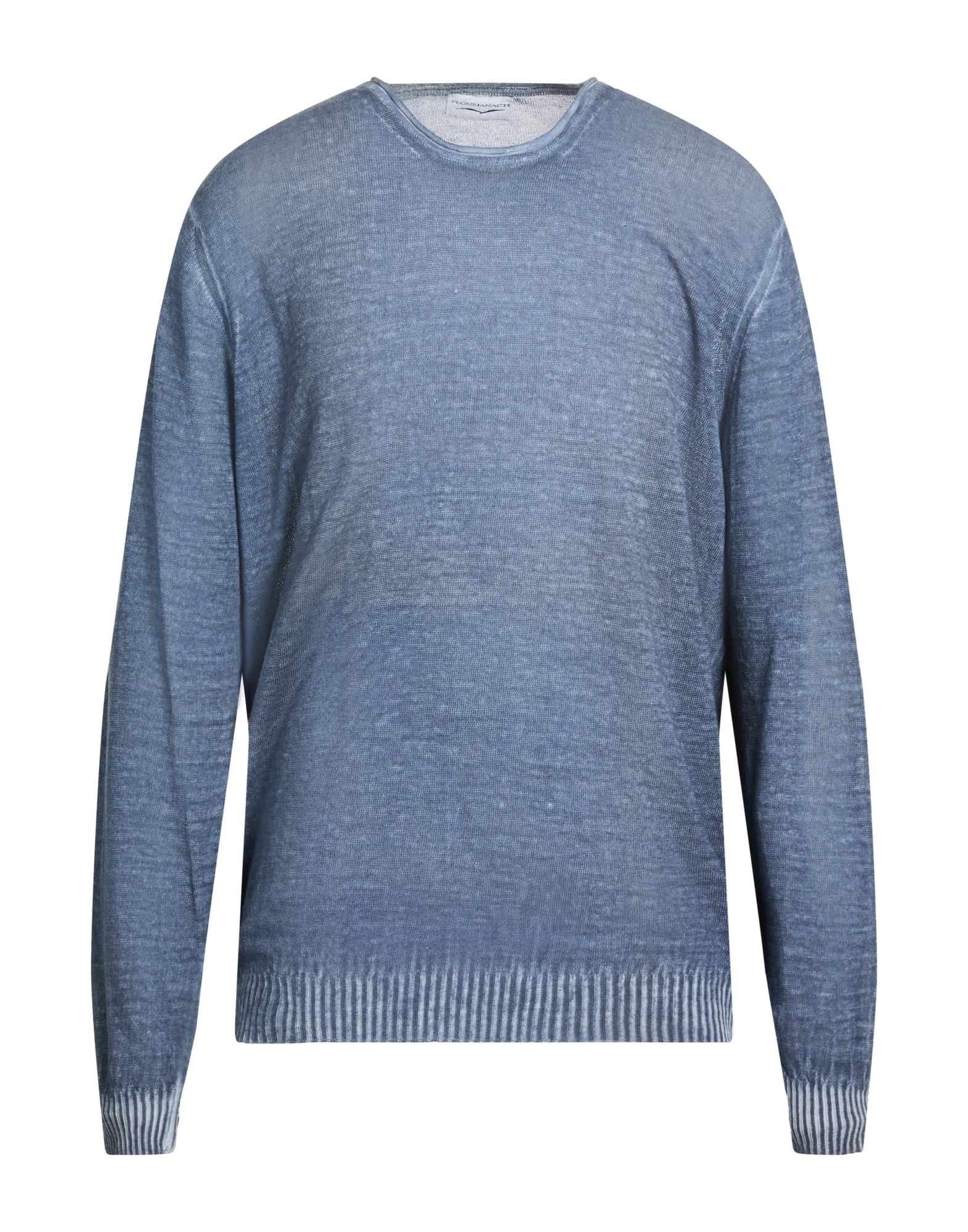 PLOUMANAC'H Pullover Herren Taubenblau von PLOUMANAC'H