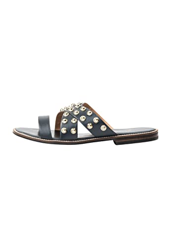 PLUMDALE Damen Nieten Sandal, Marine, 41 EU von PLUMDALE