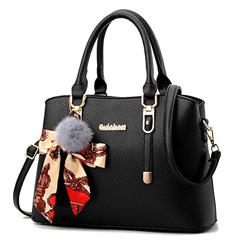 Taschen Damen Sale Damen Tasche Handtaschen für Frauen Prime Designerhandtaschen für Frauen Handtaschen für Damen Damenhandtaschen und Geldbörsen Black von PLUS PO