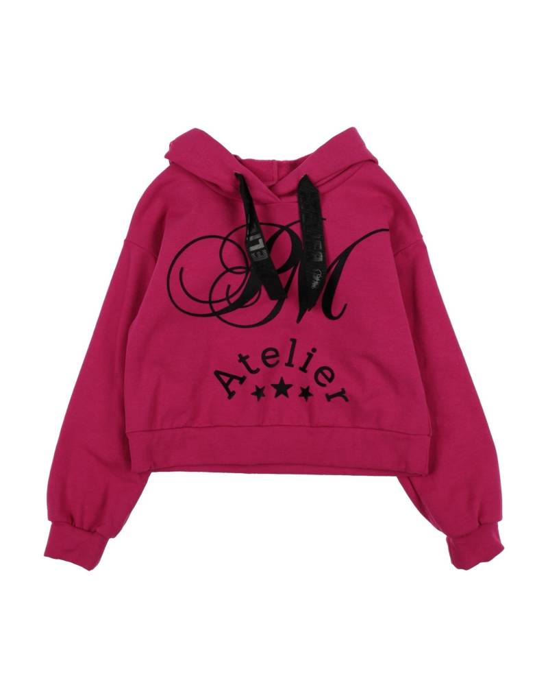 PM PAOLA MONTAGUTI Sweatshirt Kinder Fuchsia von PM PAOLA MONTAGUTI