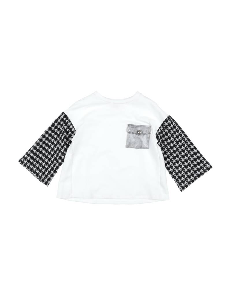 PM PAOLA MONTAGUTI Sweatshirt Kinder Off white von PM PAOLA MONTAGUTI