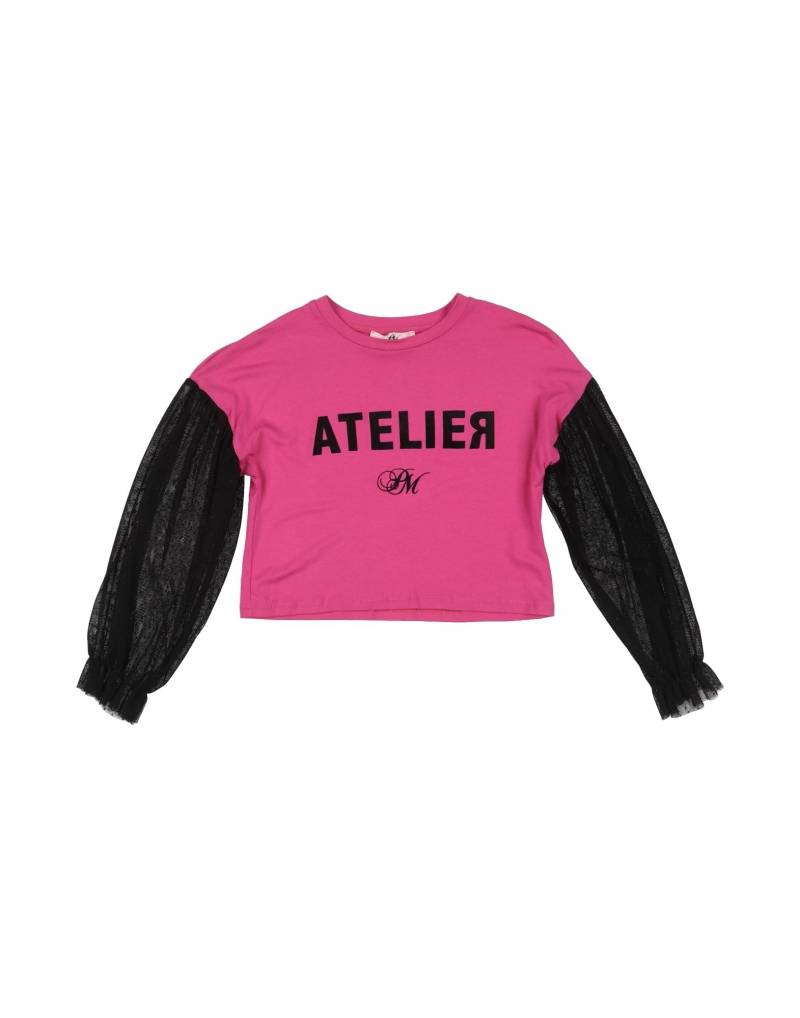 PM PAOLA MONTAGUTI T-shirts Kinder Fuchsia von PM PAOLA MONTAGUTI