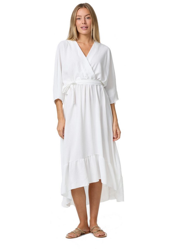 Rayshyne Maxikleid PM-25 (Midi Wickelkleid Optik Sommerkleid in Einheitsgröße) von Rayshyne