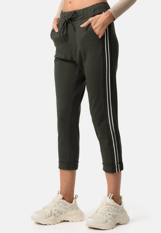 PM SELECTED Relaxhose PM64 (Sportliche Freizeithose mit Taschen) Seitliche Streifen von PM SELECTED