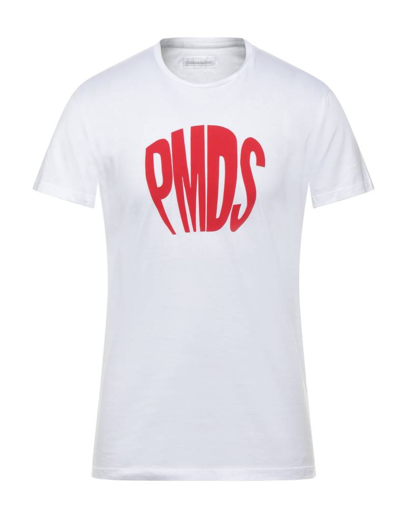 PMDS PREMIUM MOOD DENIM SUPERIOR T-shirts Herren Weiß von PMDS PREMIUM MOOD DENIM SUPERIOR