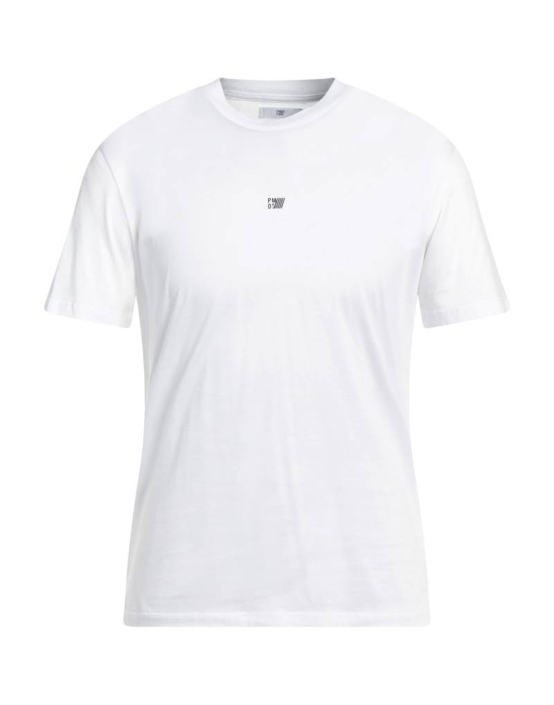 PMDS PREMIUM MOOD DENIM SUPERIOR T-shirts Herren Weiß von PMDS PREMIUM MOOD DENIM SUPERIOR