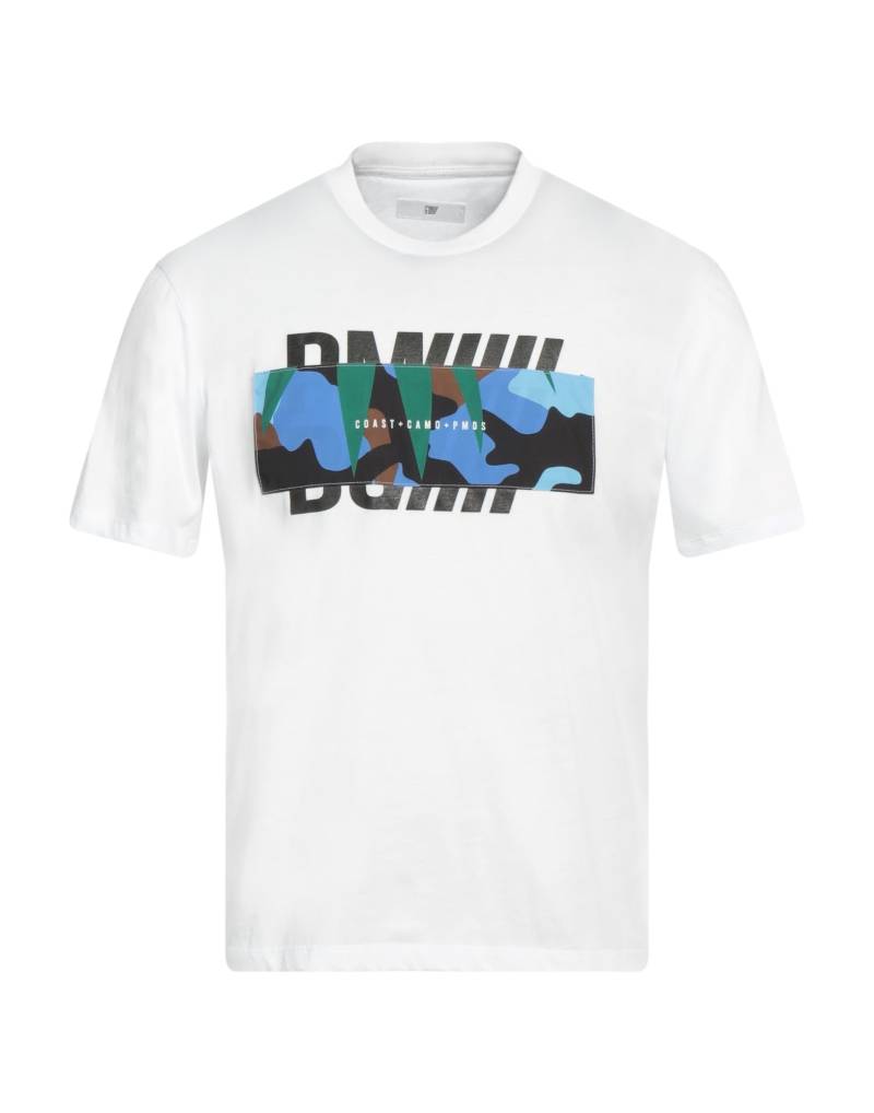 PMDS PREMIUM MOOD DENIM SUPERIOR T-shirts Herren Weiß von PMDS PREMIUM MOOD DENIM SUPERIOR