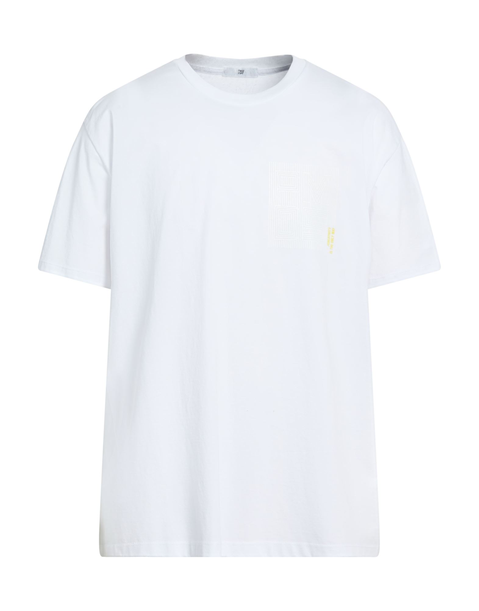 PMDS PREMIUM MOOD DENIM SUPERIOR T-shirts Herren Weiß von PMDS PREMIUM MOOD DENIM SUPERIOR