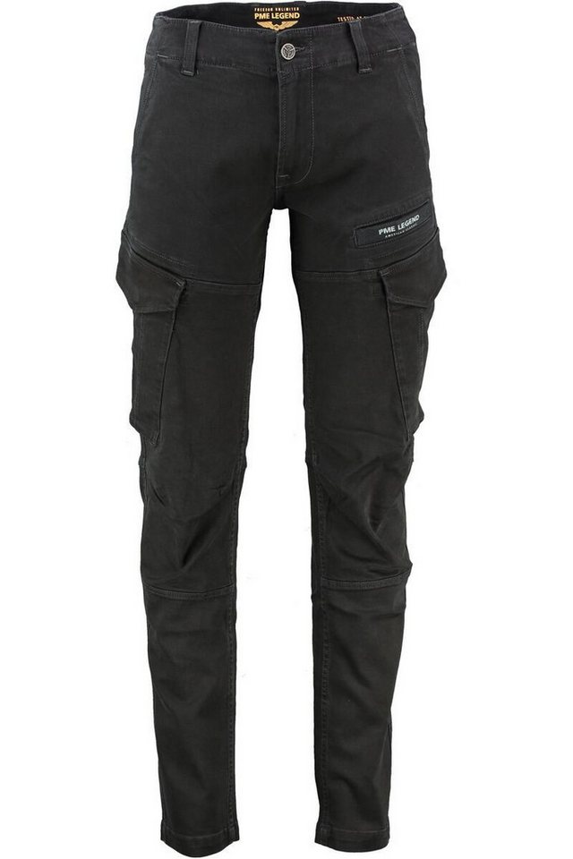 PME LEGEND Cordhose NORDROP CARGO WASHED BLACK DENIM von PME LEGEND