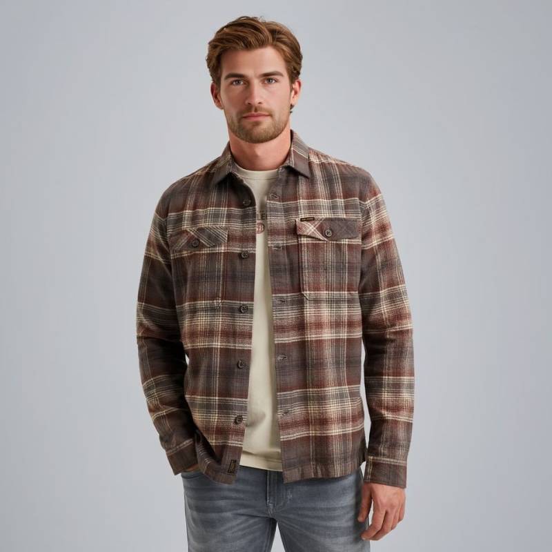 PME LEGEND Flanellhemd - Hemdjacke mit Karomuster - Overshirt von PME LEGEND