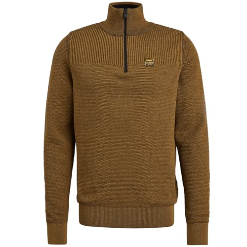 PME LEGEND Half Zip Collar cott - L von PME Legend