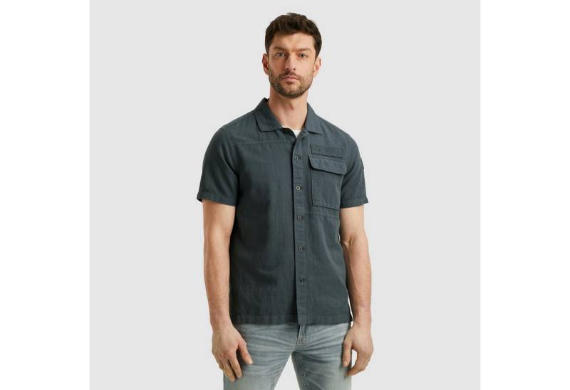 PME LEGEND Kurzarmhemd Short Sleeve Shirt Ctn linen mit Leinenstruktur von PME LEGEND