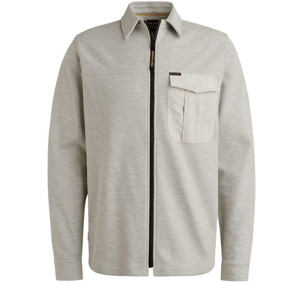 PME LEGEND Langarmshirt Jersey Waffle Overshirt 1 von PME LEGEND