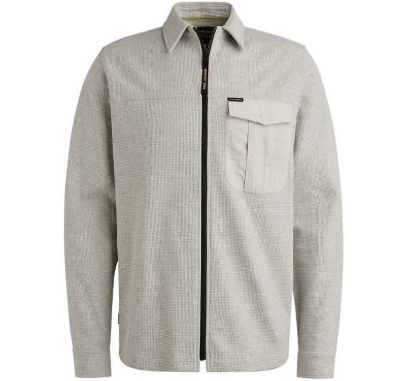 PME LEGEND Langarmshirt Jersey Waffle Overshirt 1 von PME LEGEND
