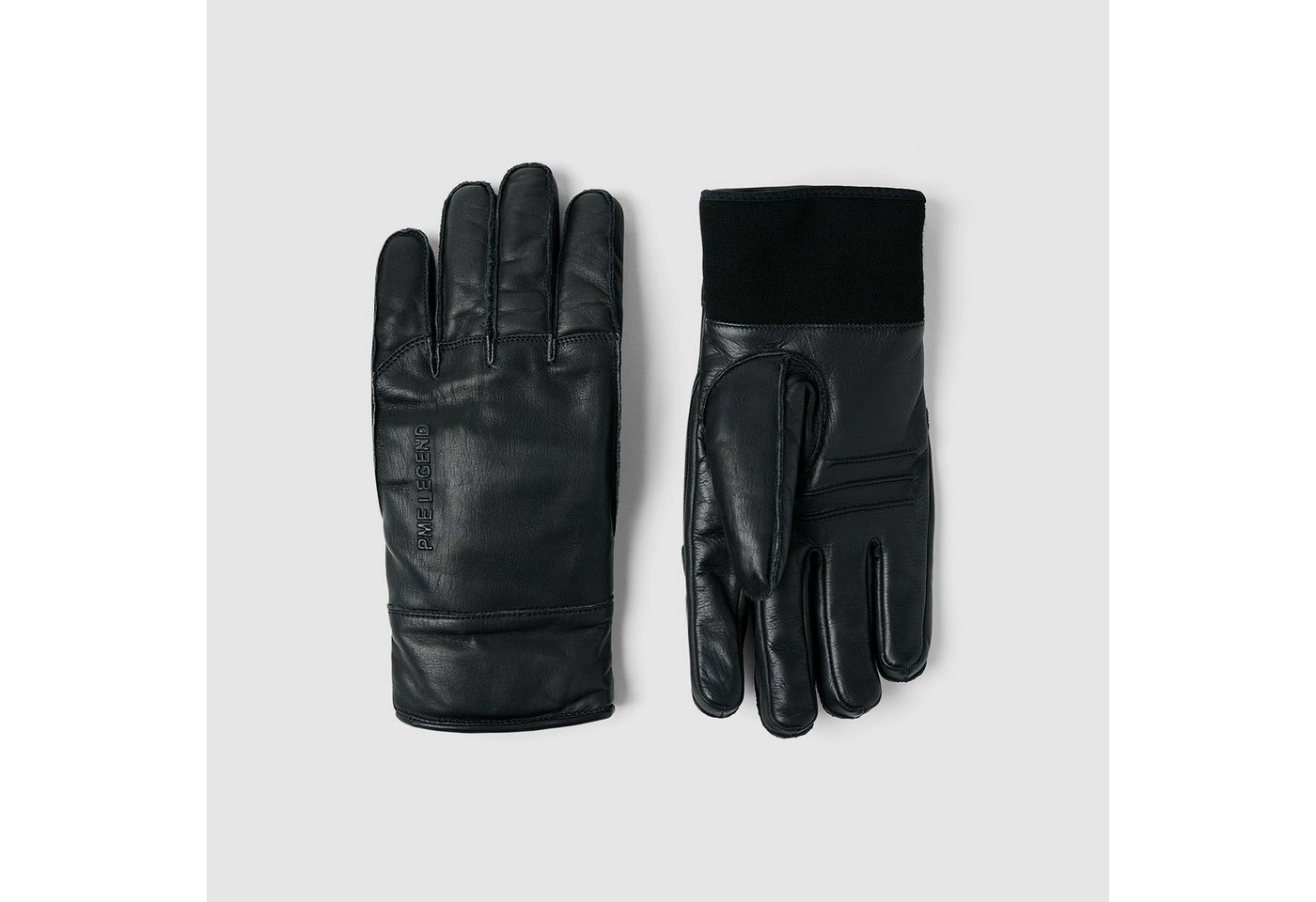 PME LEGEND Lederhandschuhe - Mit Logo, Für kalte Wetterbedingungen, Funktional und Bequem von PME LEGEND