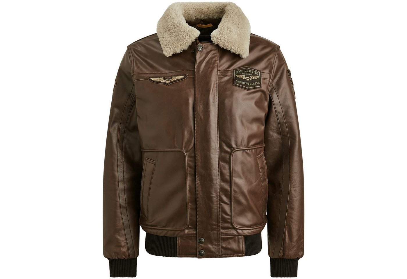 PME LEGEND Lederjacke - Hudson Lederjacke im Fliegerjacken-Style von PME LEGEND