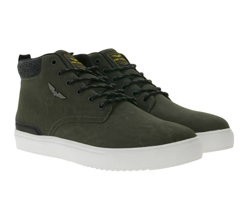 PME LEGEND Lexing-T Herren Mid-Top Sneaker Freizeit-Sneaker Schnür-Schuhe PBO216011-8208 Khaki von PME LEGEND