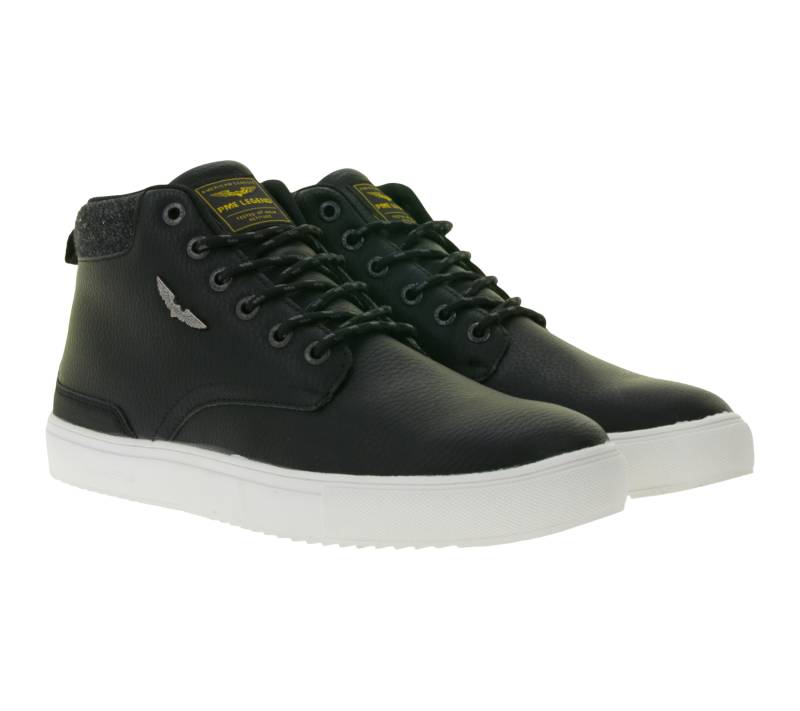 PME LEGEND Lexing-T Herren Mid-Top Sneaker Freizeit-Sneaker Schnür-Schuhe PBO216011-999 Schwarz von PME LEGEND