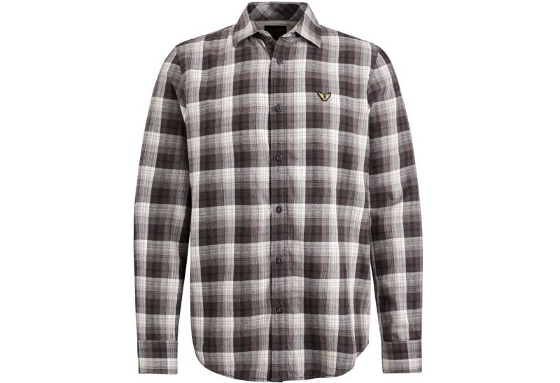 PME LEGEND Longsleeve Hemd mit Karomuster - Regular Fit von PME LEGEND