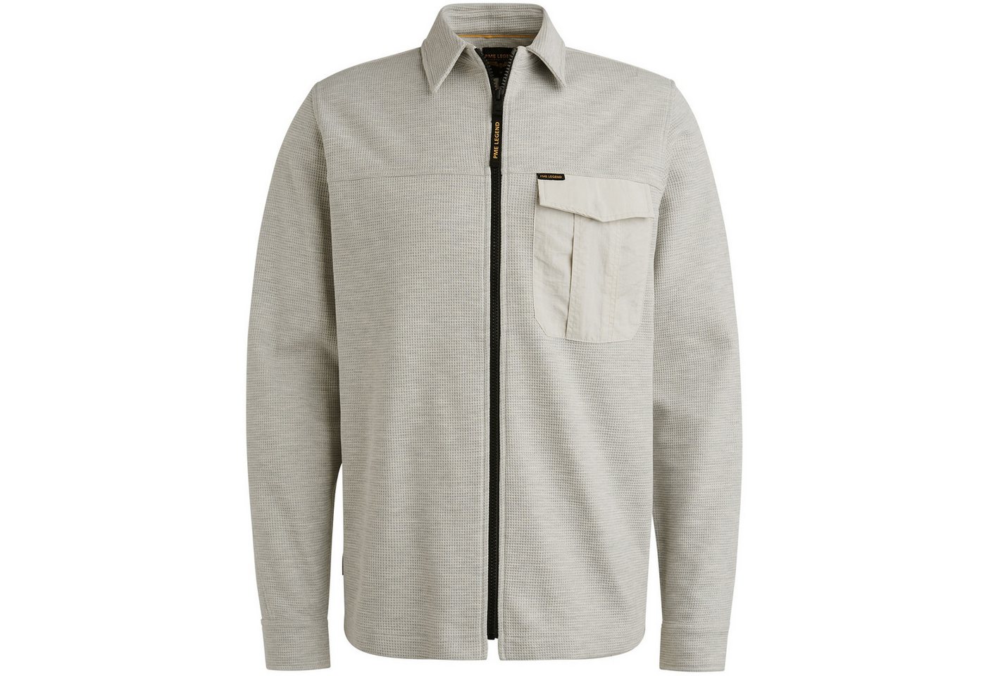 PME LEGEND Outdoorhemd LONG SLEEVE SHIRT Jersey Waffle von PME LEGEND