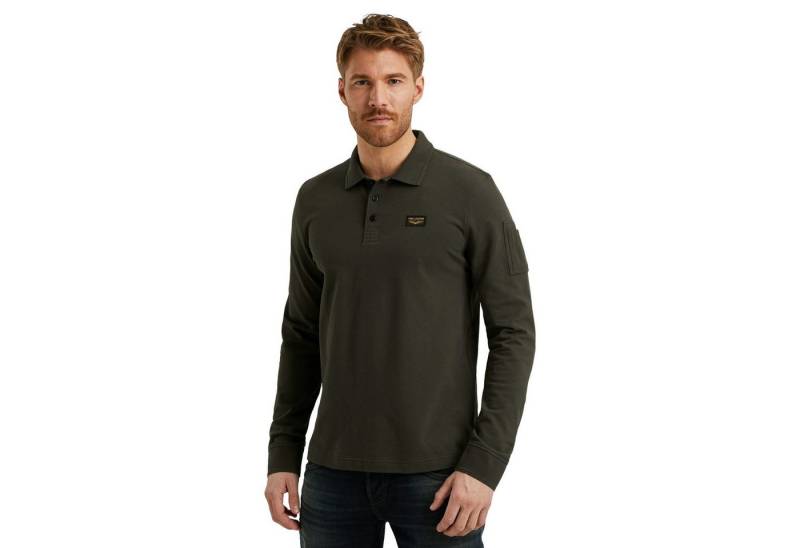 PME LEGEND Poloshirt LONG SLEEVE POLO AMERICAN CLASSIC (1-tlg) mit Stretch von PME LEGEND