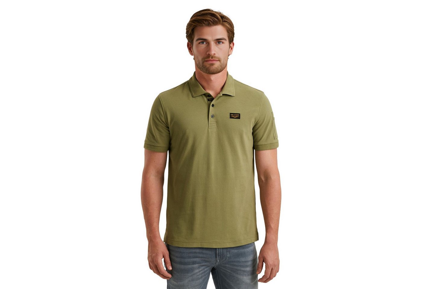 PME LEGEND Poloshirt SHORT SLEEVE POLO AMERICAN CLASSIC (1-tlg) mit Stretch von PME LEGEND