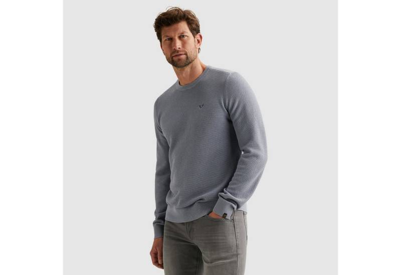 PME LEGEND Rundhalspullover mit Logo Stickerei von PME LEGEND