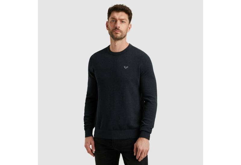 PME LEGEND Rundhalspullover mit Logo Stickerei von PME LEGEND