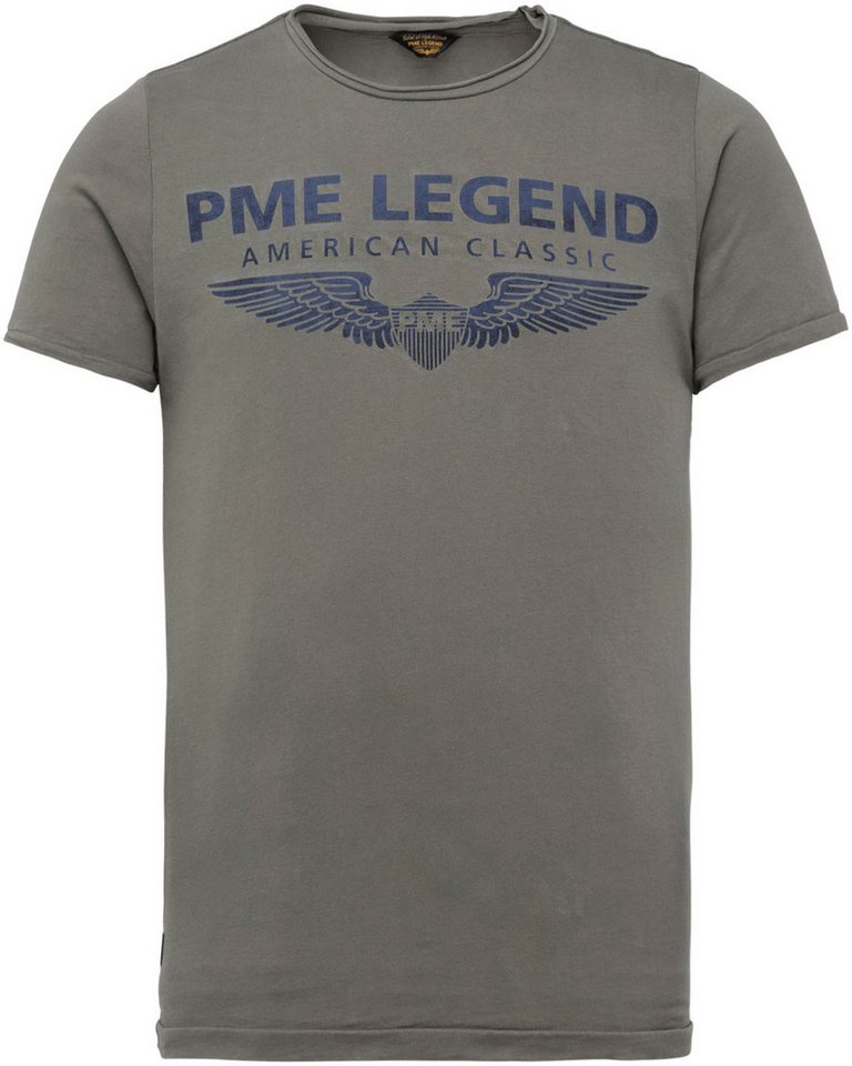 PME LEGEND Rundhalsshirt mit Logoprint von PME LEGEND