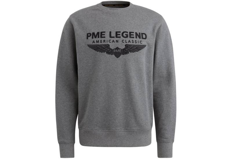 PME LEGEND Strickpullover CREWNECK SOFT TERRY WITH LOGO aus Baumwolle von PME LEGEND