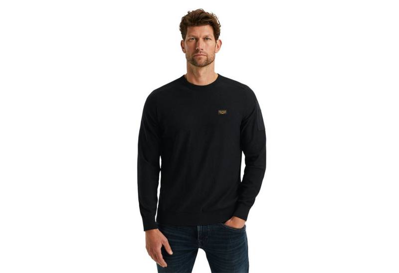 PME LEGEND Strickpullover R-NECK AMERICAN CLASSIC SINGLE JERSEY KNIT aus Baumwolle von PME LEGEND