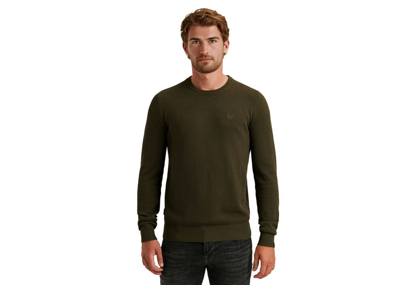 PME LEGEND Strickpullover R-NECK COTTON MODAL aus Baumwolle von PME LEGEND
