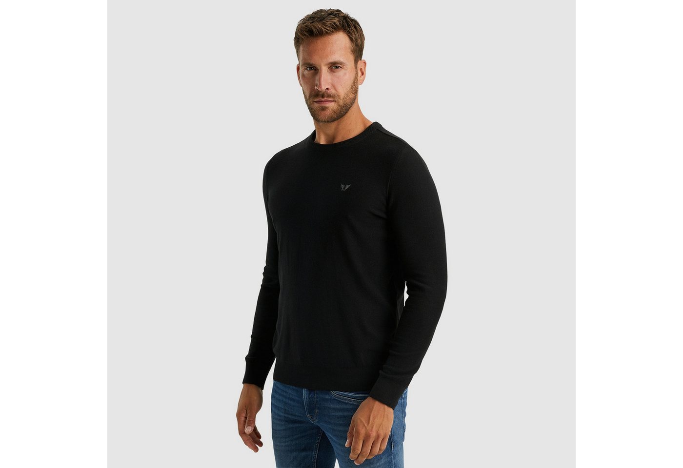 PME LEGEND Strickpullover mit Logostickerei PME LEGEND Strickpullover mit Logostickerei von PME LEGEND