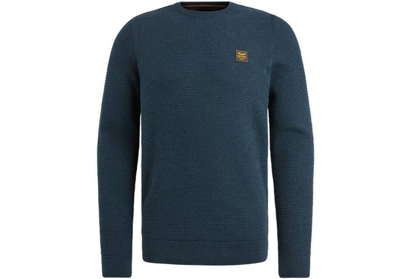 PME LEGEND Strickpullover - R-neck Cotton Mouline Pullover - Strickpullover von PME LEGEND