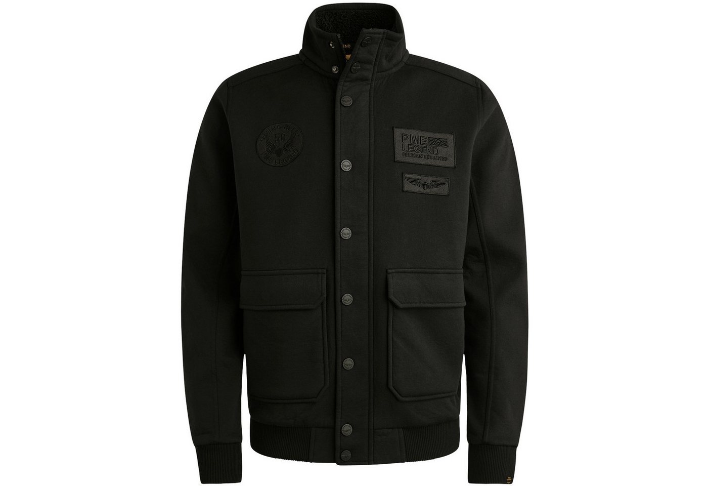 PME LEGEND Sweatjacke Zip jacket sherpa bonded fabric von PME LEGEND