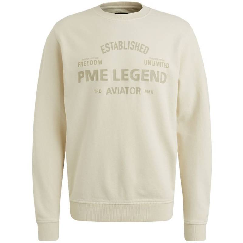 PME LEGEND Sweatshirt - Pullover aus Baumwolle mit Garment-Dye-Waschung von PME LEGEND