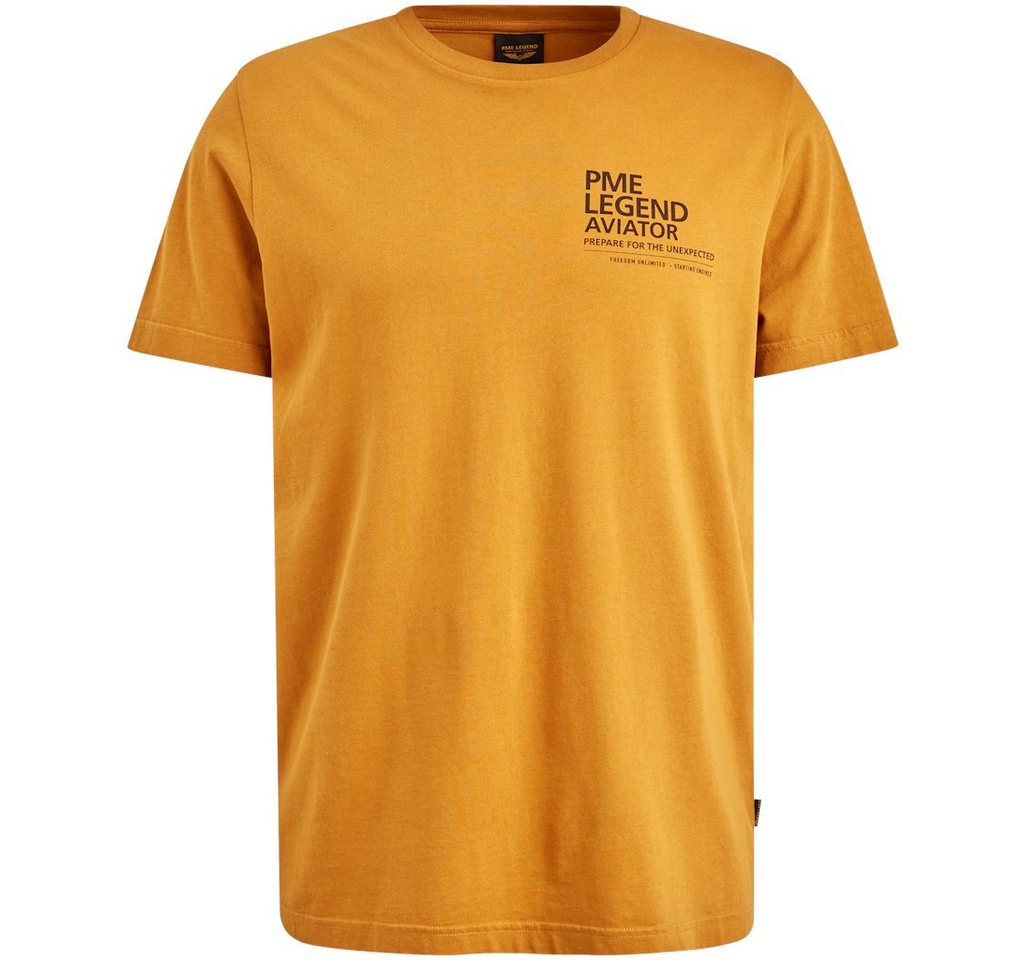 PME LEGEND T-Shirt Short sleeve r-neck single jersey Buckthorne Brown PME LEGEND T-Shirt Short sleeve r-neck single jersey Buckthorne Brown von PME LEGEND
