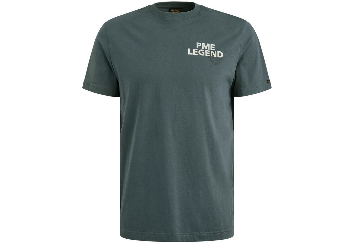 PME LEGEND T-Shirt Short sleeve r-neck single jersey Dark Slate von PME LEGEND