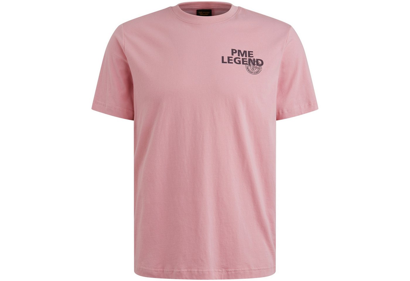 PME LEGEND T-Shirt Short sleeve r-neck single jersey Moonlight Mauve von PME LEGEND