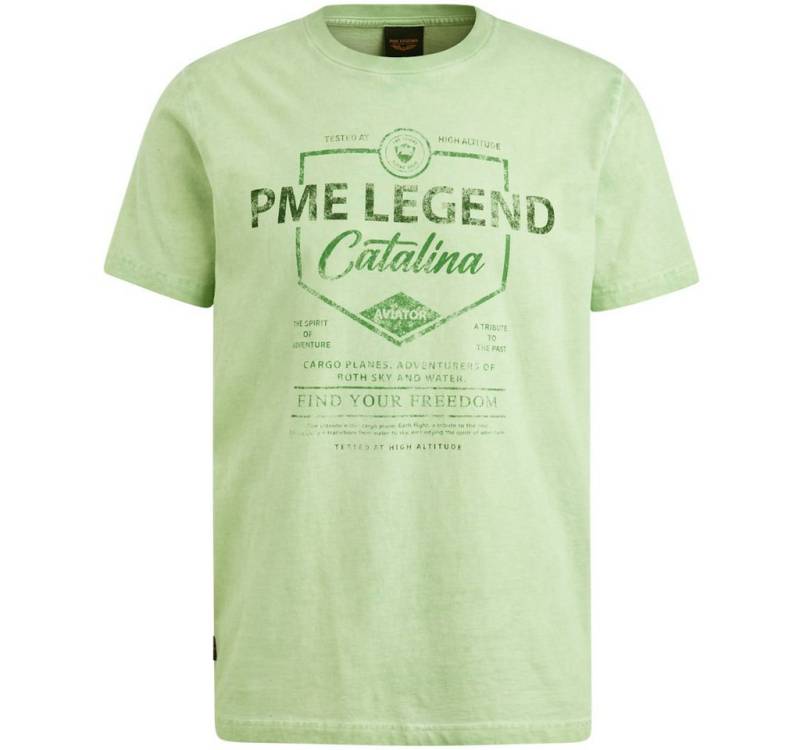 PME LEGEND T-Shirt Short sleeve r-neck single jersey Quiet Green von PME LEGEND