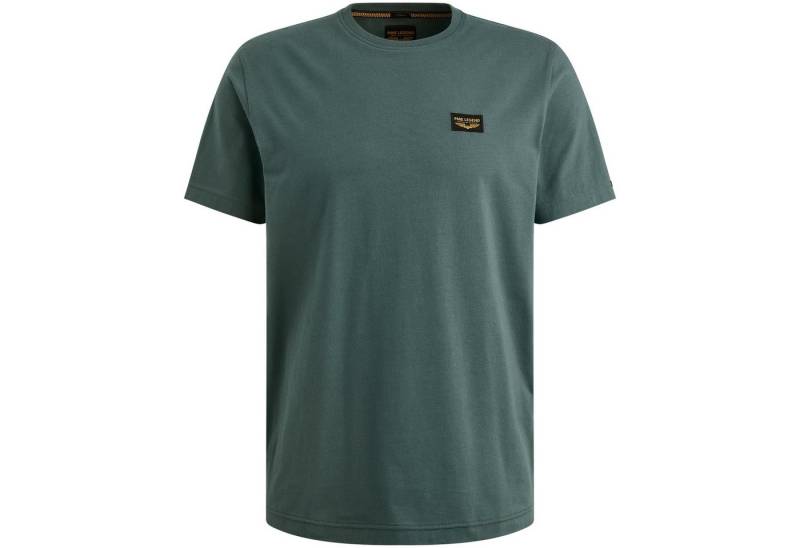 PME LEGEND T-Shirt - lässiges T-Shirt in Unifarbe mit Logo-Patch von PME LEGEND