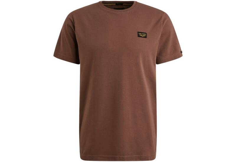 PME LEGEND T-Shirt - lässiges T-Shirt in Unifarbe mit Logo-Patch von PME LEGEND