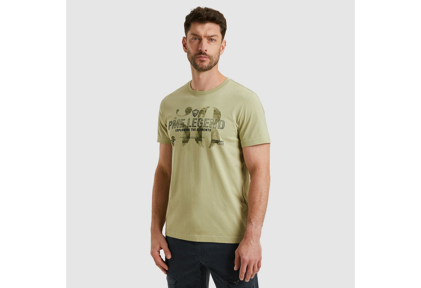 PME LEGEND T-Shirt mit Logo-Print von PME LEGEND