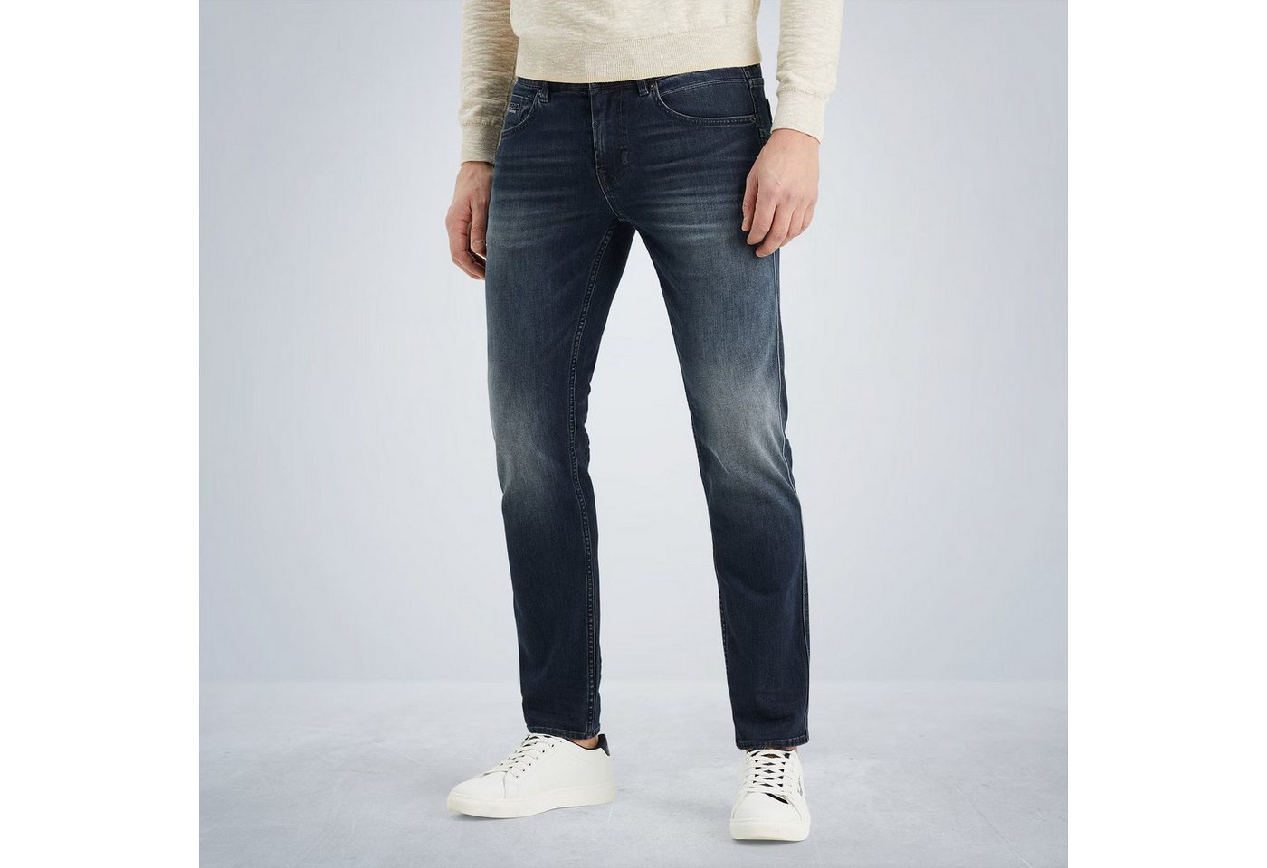 PME LEGEND Tapered-fit-Jeans - Jeans - Nightflight Regular Fit  - JEANS STONE MID GREY von PME LEGEND